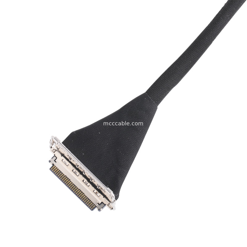 20679 0,4mm Στροφή 20pin 30pin 40pin 50pin Micro Coaxial Connector Οριζόντια κατεύθυνση