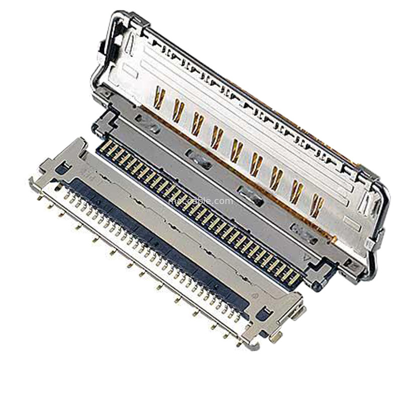VS II 20846-020T 030T 040T 0,5 mm κλίμακα, οριζόντιος σύνδεσμος τύπου μικρο-συσσωματικού