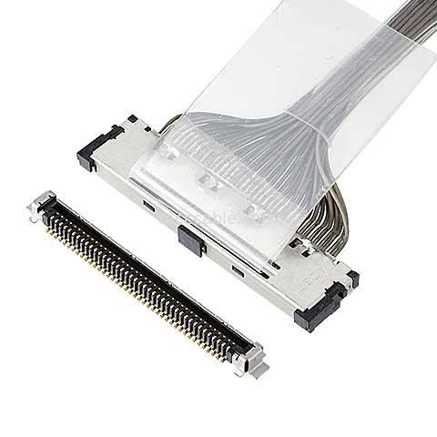 40P 20437 20438-040T-01 2496-040 20439-040E-01 Micro Coaxial Cable Plug Τύπος κάθετου ζευγαρώματος