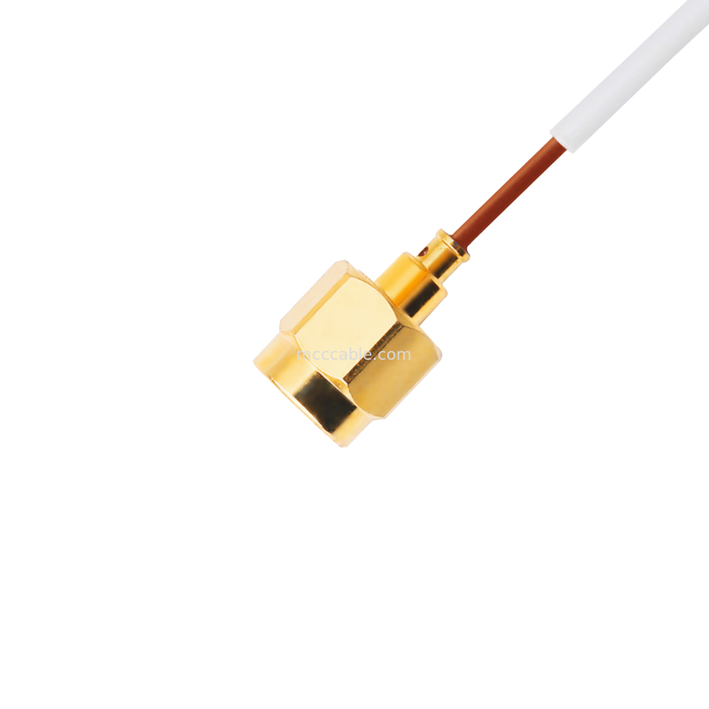 0,047 ημι άκαμπτος 5G πείθει το αρσενικό ευθύ βούλωμα Te 1996771-1 Sma καλωδίων σε Smpm ο θηλυκός Jack