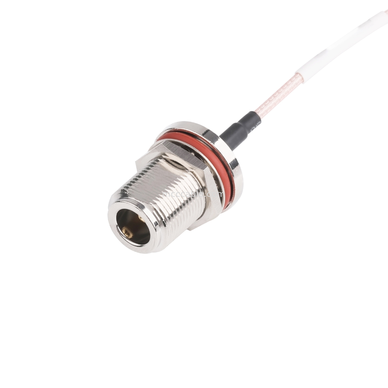 Τύπος N Θηλυκό Rf ομοαξονικό βύσμα Mini Straight καλώδιο υψηλής ταχύτητας samtec