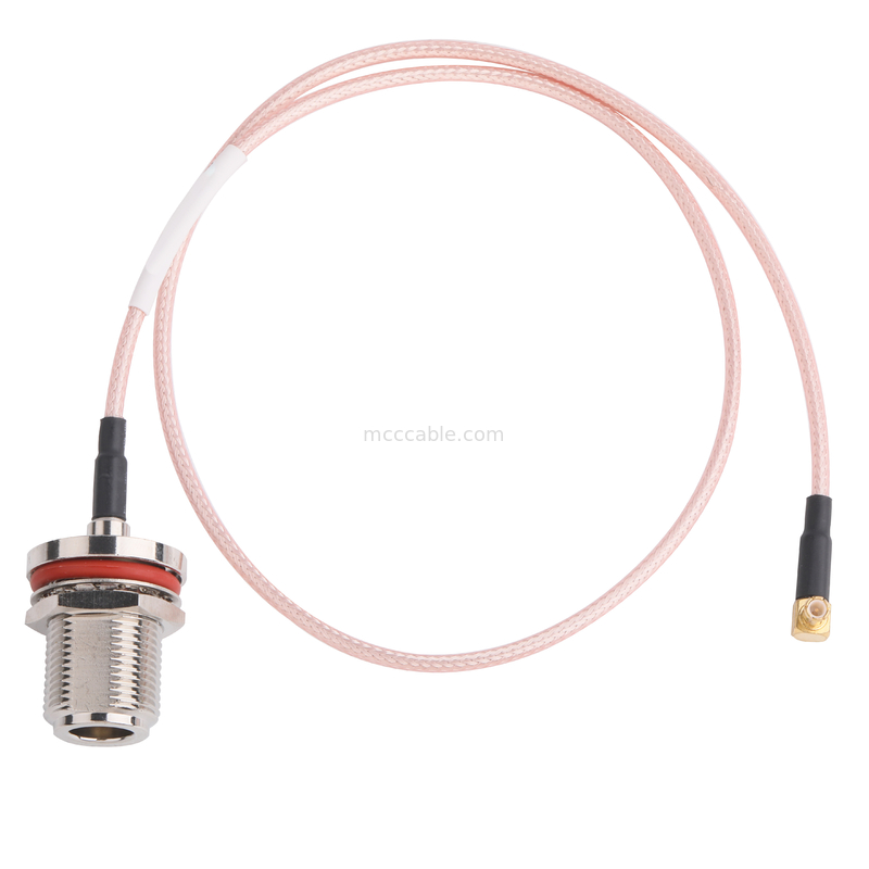 Τύπος N Θηλυκό Rf ομοαξονικό βύσμα Mini Straight καλώδιο υψηλής ταχύτητας samtec