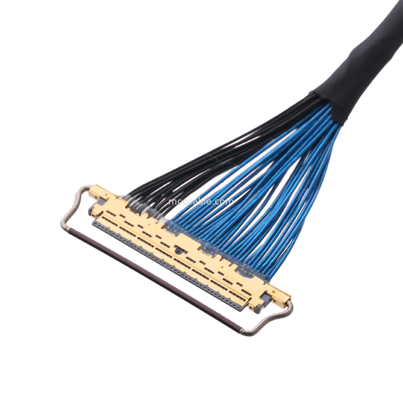 20633-250T-01S 50P 0,4mm κλίση Τύπος οριζόντιου ζευγαρώματος Μικροσυσσωματικός σύνδεσμος με μηχανική κλειδαριά