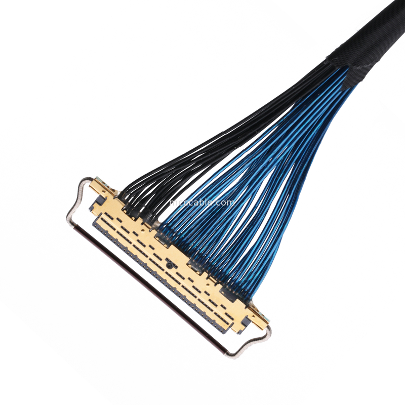 20633-250T-01S 50P 0,4mm κλίση Τύπος οριζόντιου ζευγαρώματος Μικροσυσσωματικός σύνδεσμος με μηχανική κλειδαριά