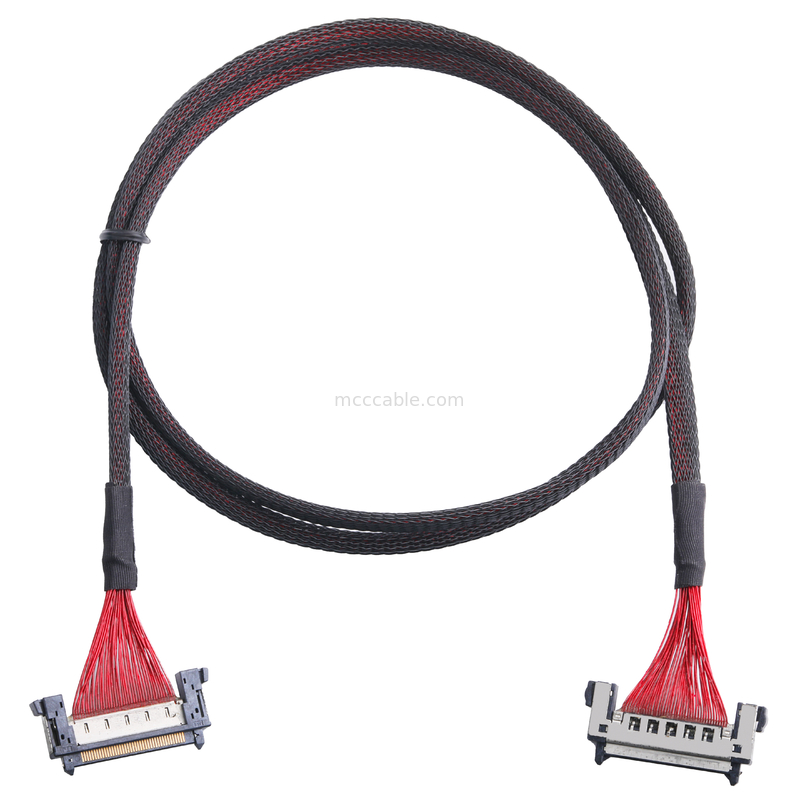 Συνέλευση JAE Fi-RE41CL καλωδίων LCD Lvds στο λουρί καλωδίων Molex πισσών της FI RE41CL 0.3mm