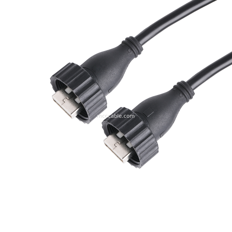 USB2.0 ένας αρσενικός τύπος Α τύπων στον αρσενικό τύπο USB2.0 ένα καλώδιο συνδετήρων βιομηχανικό
