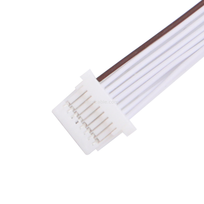 0.80mm 8 λουρί JST shr-08v-s-β καλωδίων συνελεύσεων καλωδίων PVC LVDS ΚΑΡΦΙΤΣΩΝ
