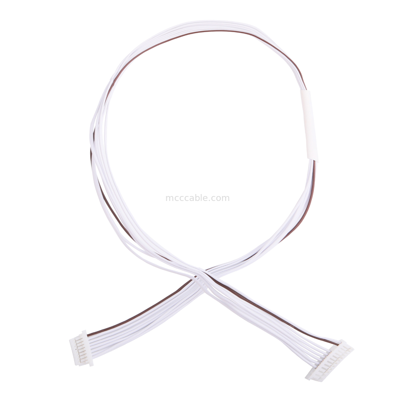 0.80mm 8 λουρί JST shr-08v-s-β καλωδίων συνελεύσεων καλωδίων PVC LVDS ΚΑΡΦΙΤΣΩΝ