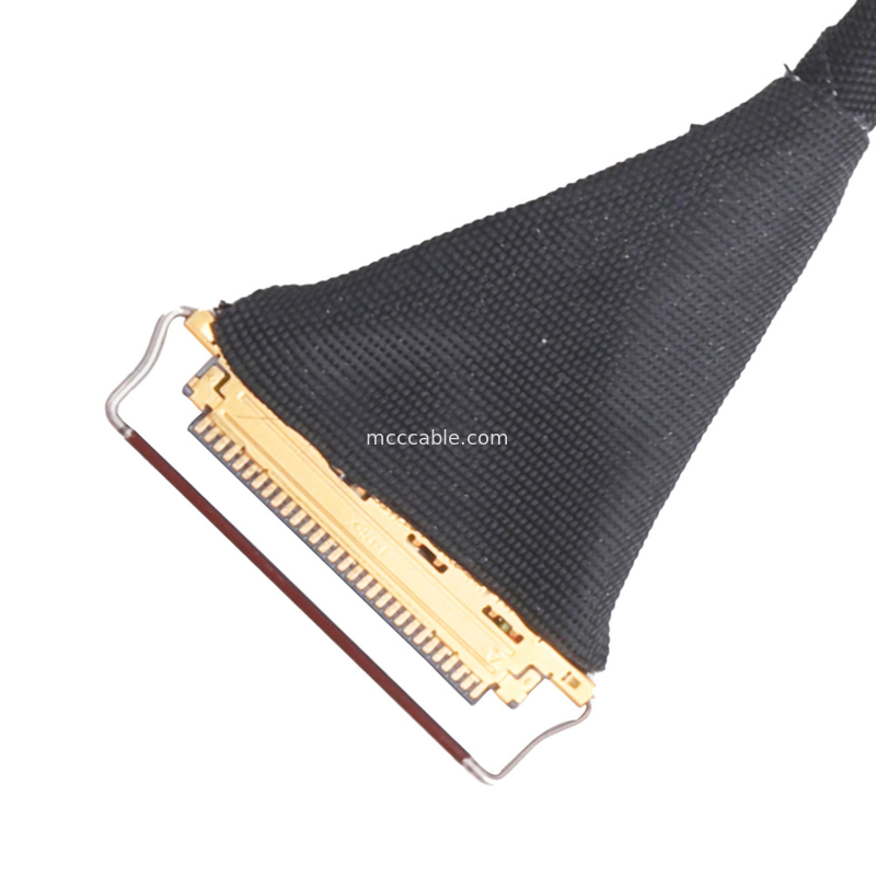 Καλώδιο edp lvds Στροφή 0,5 mm Συγκρότημα κοακσιακού καλωδίου Πρωτότυπο κύκλωμα τράβηξης σώματος ή μίμηση