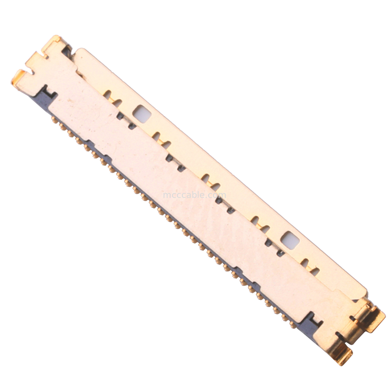 Η δεκαετία του '30 Lvds 30 καλώδιο 0.4mm DF81 30P SHL συνδετήρων καρφιτσών πίσσα στο μικροϋπολογιστή ομοαξονικό