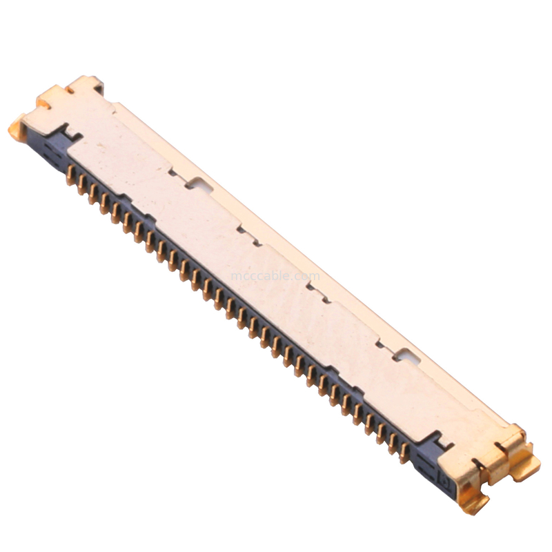 Η δεκαετία του '30 Lvds 30 καλώδιο 0.4mm DF81 30P SHL συνδετήρων καρφιτσών πίσσα στο μικροϋπολογιστή ομοαξονικό