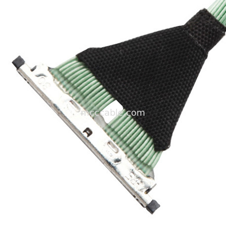 30 Pin Micro Coaxial Lvds EDP καλώδιο  0.3mm Στροφή DF56-30P-0.3SD