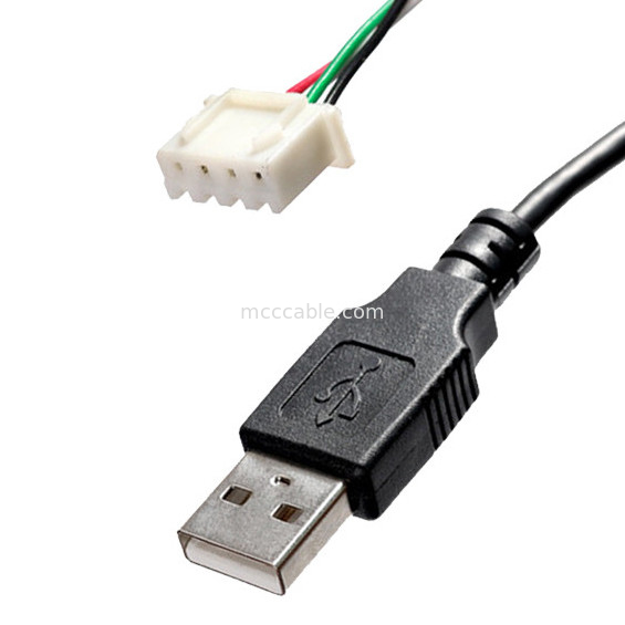Καλώδιο επέκτασης Usb υψηλής ταχύτητας βουλωμάτων Π.Μ., σκοινί επέκτασης JST XHP 4 USB 2,0