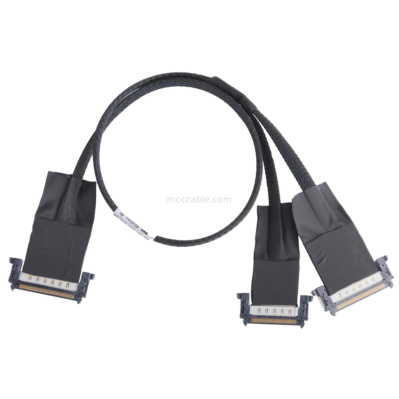 Ομοαξονικός LVDS JAE ΠΛΗΡΟΦΟΡΙΚΌΣ συνδετήρας OD 0.35mm καλωδίων AWG40 σειράς με ROHS