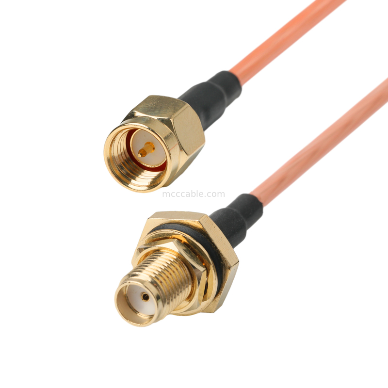 OEM / Odm Rg316 καλώδιο σύνδεσμος Sma θηλυκό διαφράγμα Jack για να αρσενικό ευθεία πρίζα
