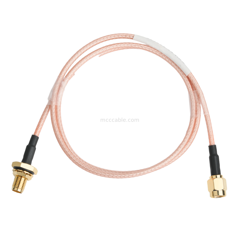 OEM / Odm Rg316 καλώδιο σύνδεσμος Sma θηλυκό διαφράγμα Jack για να αρσενικό ευθεία πρίζα