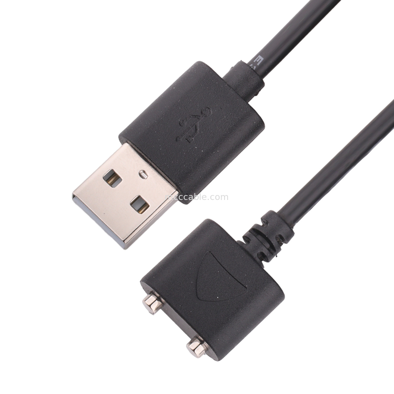 Μαγνητικός σύνδεσμος με USB 2.0 A / M 4p Ld Penatural Hf White Pvc 45p Rohs