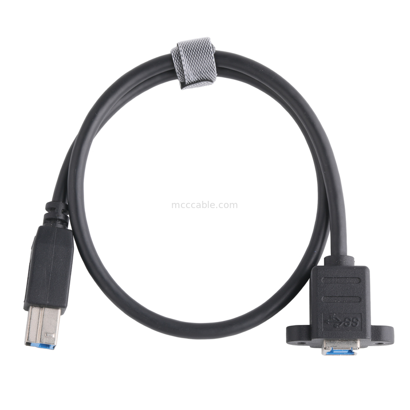 Συνδέτης καλωδίου εκτυπωτή Plug and Play USB 3.0 B αρσενικό προς θηλυκό USB 3.0 Bm προς Bf