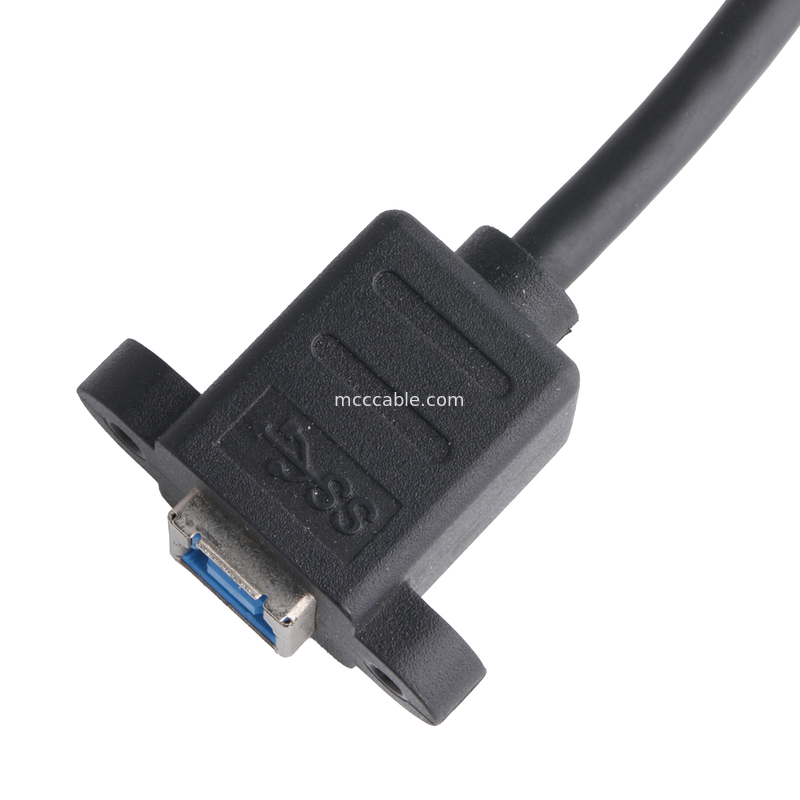 Συνδέτης καλωδίου εκτυπωτή Plug and Play USB 3.0 B αρσενικό προς θηλυκό USB 3.0 Bm προς Bf