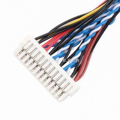 24pin MOLEX 504186-2400 30pin JAE FI-X30HL LCD LVDS Διάσκεψη καλωδίου