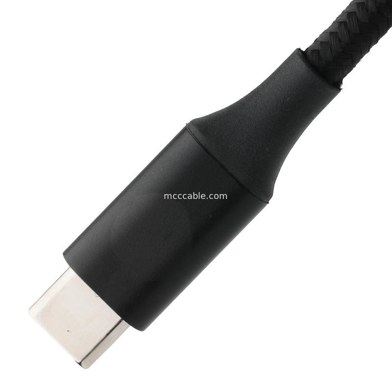 Υψηλής ταχύτητας καλώδιο επέκτασης USB τύπου C προς USB τύπου C με πλέξιμο