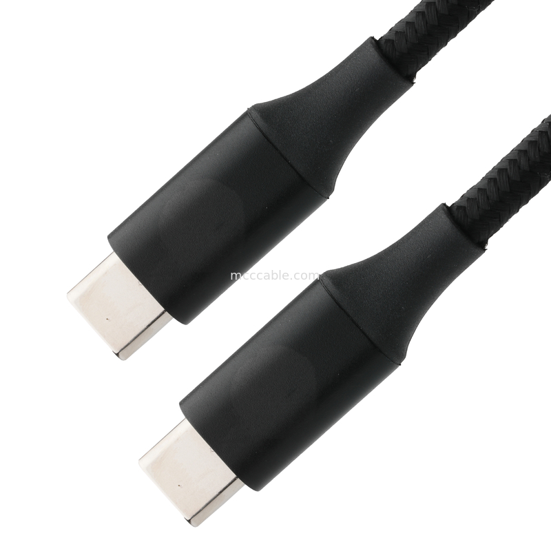 Υψηλής ταχύτητας καλώδιο επέκτασης USB τύπου C προς USB τύπου C με πλέξιμο