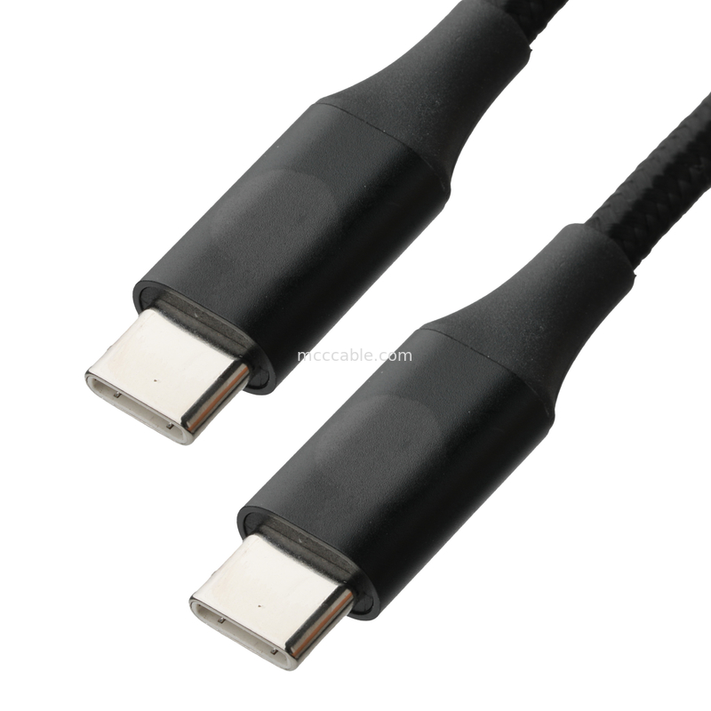 Υψηλής ταχύτητας καλώδιο επέκτασης USB τύπου C προς USB τύπου C με πλέξιμο