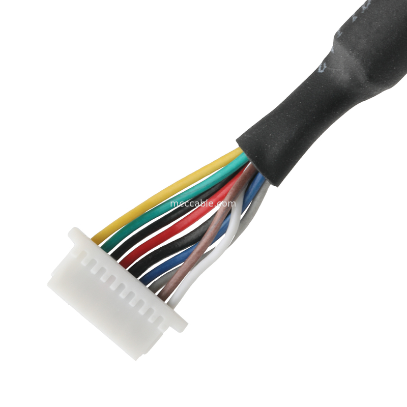 IP67 Αδιάβροχος σύνδεσμος M16 θηλυκό προς SH1.0 9P UL 2464 28AWG*4PR+AEB καλώδιο ROHS