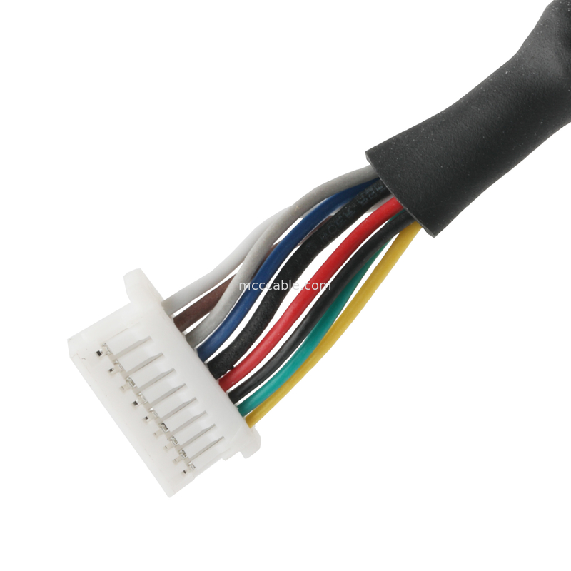 IP67 Αδιάβροχος σύνδεσμος M16 θηλυκό προς SH1.0 9P UL 2464 28AWG*4PR+AEB καλώδιο ROHS