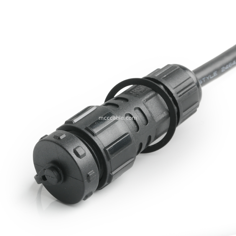 IP67 Αδιάβροχος σύνδεσμος M16 θηλυκό προς SH1.0 9P UL 2464 28AWG*4PR+AEB καλώδιο ROHS