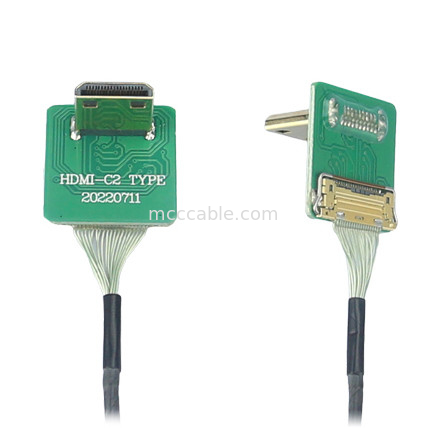 Συνδετήρες ®-VS 20525-020E-02 έως 0,4mm Pitch Hd Hdmi Adapter Τύπος mini Hdmi-C Προσαρμοσμένο από πελάτη
