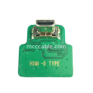 MIPI Συνδετήρες Adapters ROHS HDMI-D Adapter Micro Elbow Head HDMI-D προς 20454-220-02 20455 20453