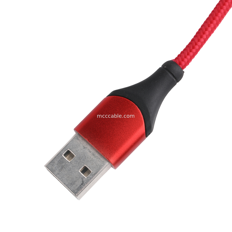 180 μοίρες περιστροφή USB 3.0 Τύπος Α έως Τύπος C Καλώδιο 1.5m Αλουμινίου Shell φόρτιση