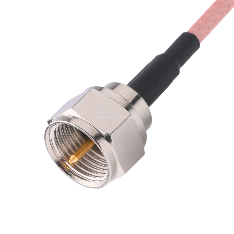RG179 Κοακσιακό καλώδιο 75 Ωμ TE 5415226-1 προς AMPHENOL CONNEX 222114-10