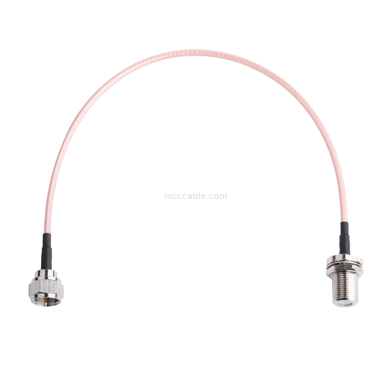 RG179 Κοακσιακό καλώδιο 75 Ωμ TE 5415226-1 προς AMPHENOL CONNEX 222114-10