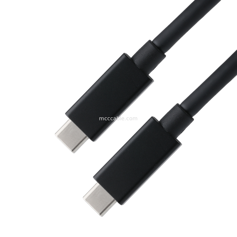 USB Type-C 4.0 40Gbps 240W Υπερ-γρήγορη φόρτιση, επίσης εφαρμογή και μεταφορά οθόνης μήκος μετάδοσης δεδομένων Προσαρμόστε