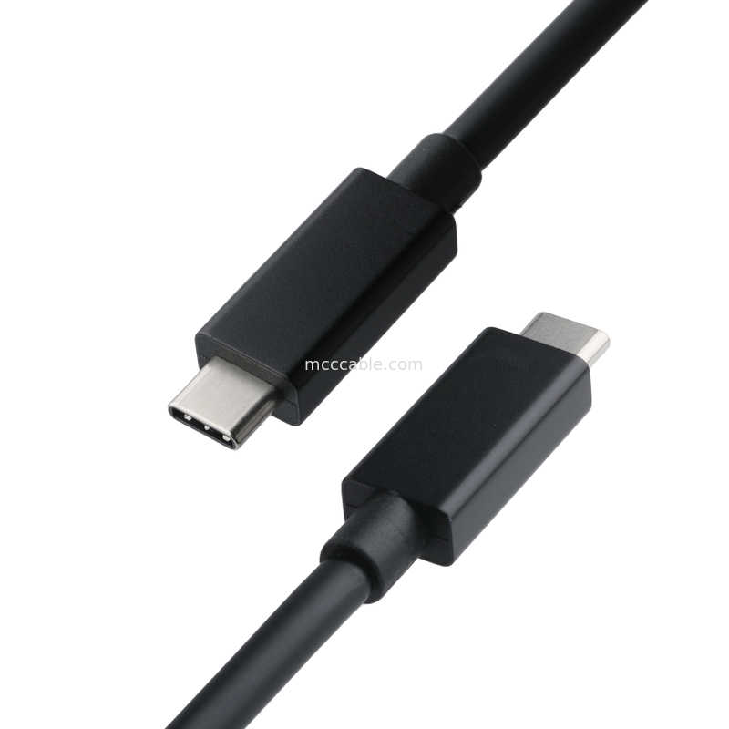 USB Type-C 4.0 40Gbps 240W Υπερ-γρήγορη φόρτιση, επίσης εφαρμογή και μεταφορά οθόνης μήκος μετάδοσης δεδομένων Προσαρμόστε