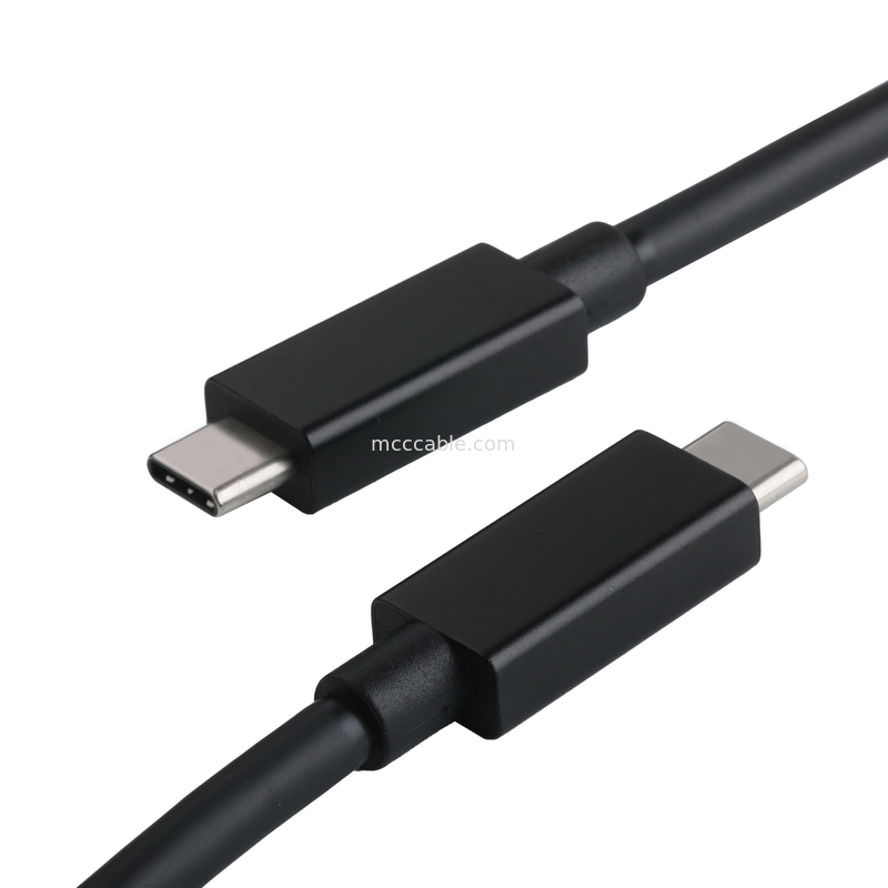 USB Type-C 4.0 40Gbps 240W Υπερ-γρήγορη φόρτιση, επίσης εφαρμογή και μεταφορά οθόνης μήκος μετάδοσης δεδομένων Προσαρμόστε