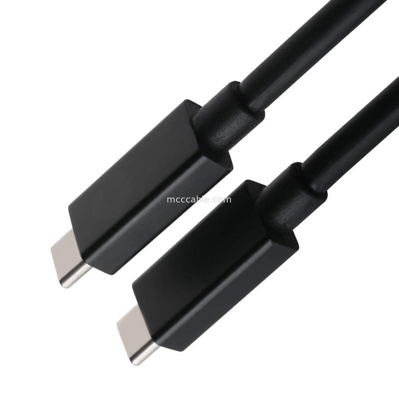 USB Type-C 4.0 40Gbps 240W Υπερ-γρήγορη φόρτιση, επίσης εφαρμογή και μεταφορά οθόνης μήκος μετάδοσης δεδομένων Προσαρμόστε