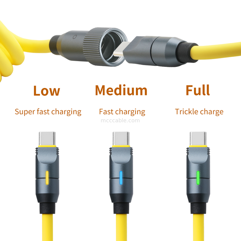 Micro Coaxial USB 4.0 Thunderbolt 4 καλώδιο με 240W φόρτιση και αστραφτερή ταχύτητα μεταφοράς δεδομένων 40Gbps