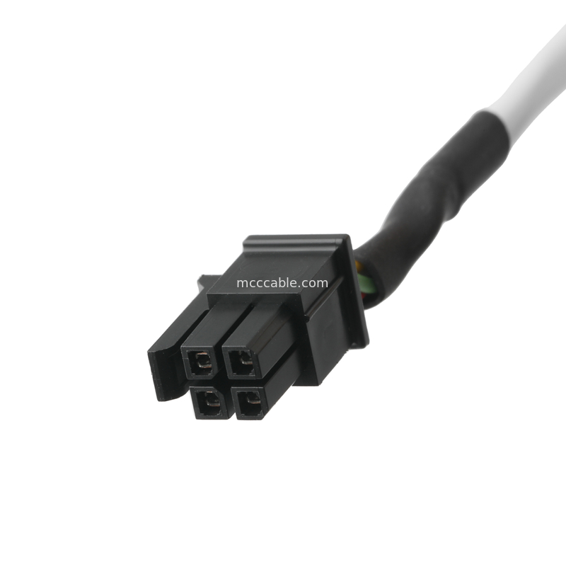 ΠΟΥΣΚΑΛΑΣΗ LED Λευκός M12 IP65/IP67 έως HSG MALE 43025-0400 Στροφή 3,0 mm MX ενεργοποιητής διακόπτη ρεύματος