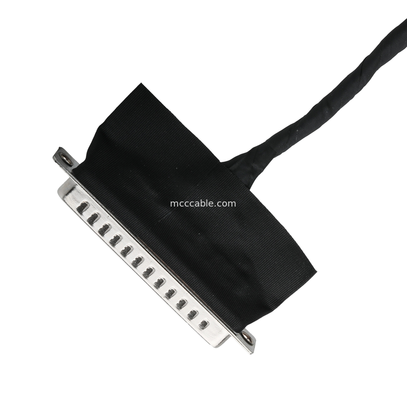 Συγκρότημα καλωδίων LVDS D-SUB αρσενικό προς Molex 51021-0400 και 20453-240T-01 Σύνδεσμος καλωδίων OEM/ODM