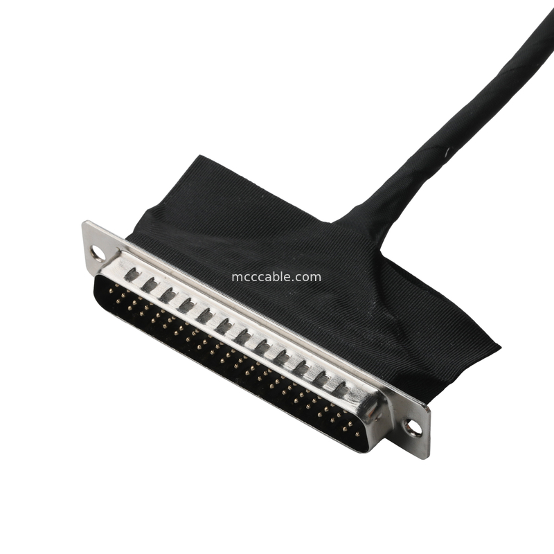 Συγκρότημα καλωδίων LVDS D-SUB αρσενικό προς Molex 51021-0400 και 20453-240T-01 Σύνδεσμος καλωδίων OEM/ODM