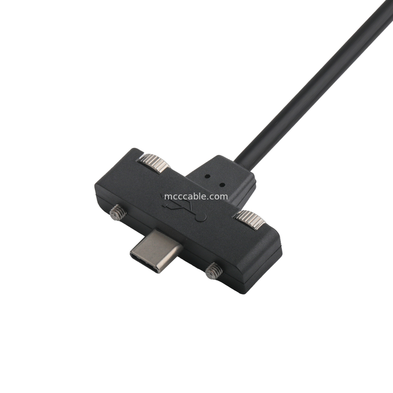 Βιομηχανική Thunderbolt 4 διεπαφή, καλώδιο USB4, ταχύτητα μετάδοσης μέχρι 40Gbps, 240W υπερ-γρήγορη φόρτιση, 8K Ultra