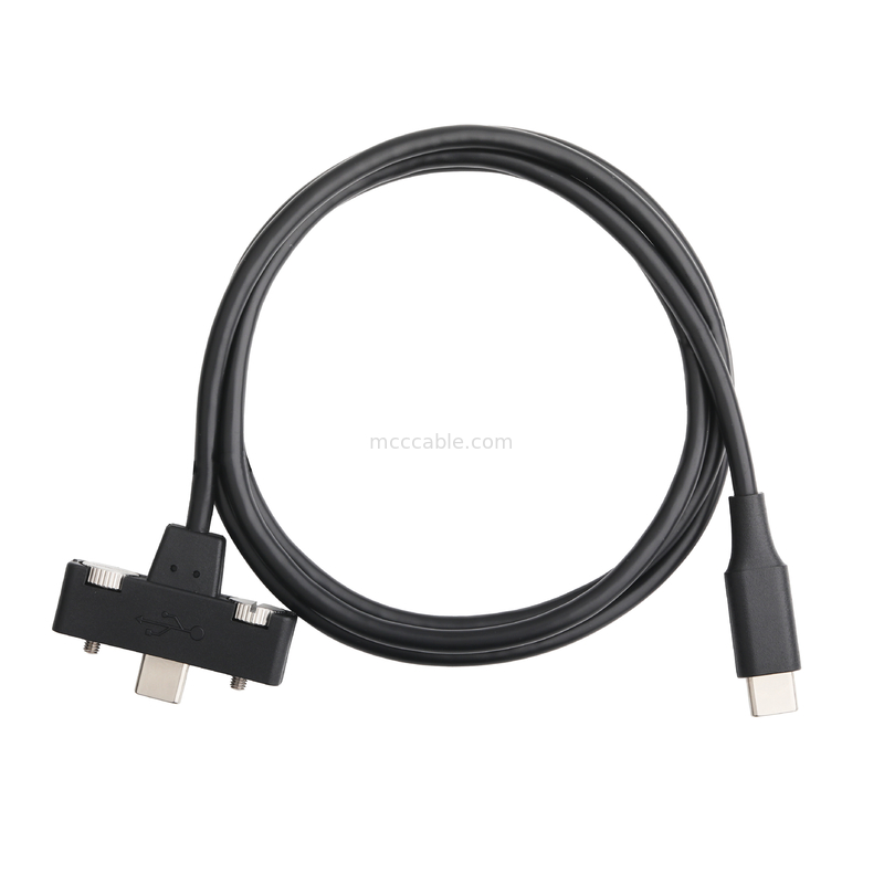 Βιομηχανική Thunderbolt 4 διεπαφή, καλώδιο USB4, ταχύτητα μετάδοσης μέχρι 40Gbps, 240W υπερ-γρήγορη φόρτιση, 8K Ultra