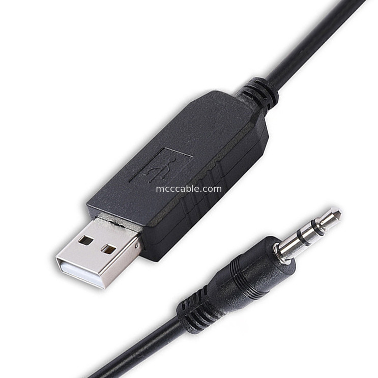 FTDI Chip TTL-232R-3V3-AJ USB προς TTL Serial Cable 3.5mm 2.5mm Audio Jack Προδιαγραφές Προσαρμοσμένο ιμάντα