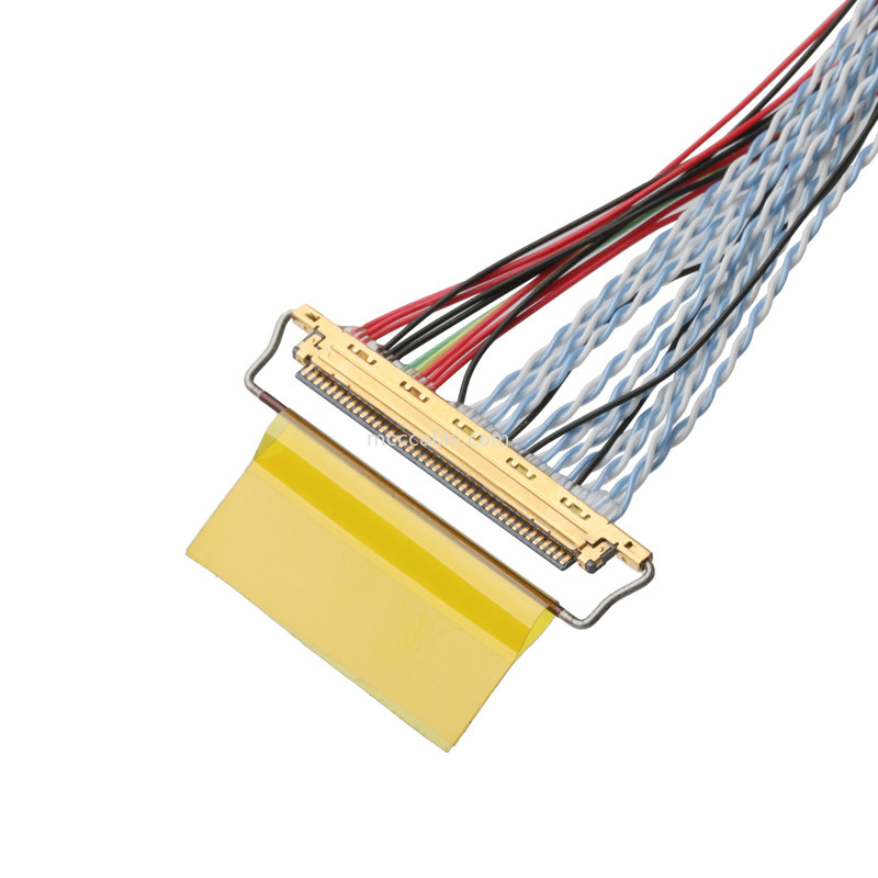 Συγκρότημα καλωδίων LVDS D-SUB αρσενικό προς Molex 51021-0400 και 20453-240T-01 Σύνδεσμος καλωδίων OEM/ODM