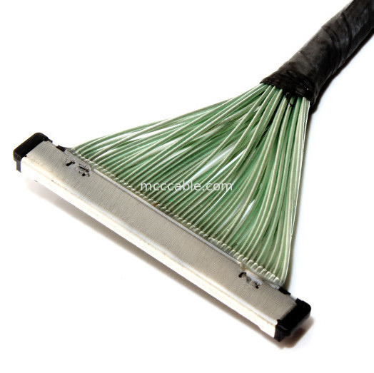 50 Pin 20380-R30T-06 LVDS EDP Micro Coaxial Cable Assembly 50P συνδετήρας