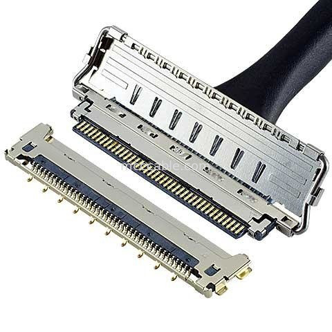 20679-030T-01 Micro Coaxial Cable 0,4 mm pitch Οριζόντιος σύνδεσμος τύπου μικρο-κωαξιακού