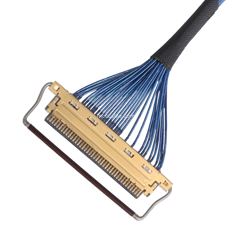 20453-240t-03 έως 20453-230t-03 30P 40P 0.5mm Στροφή 36AWG Συγκρότημα καλωδίων Lvds